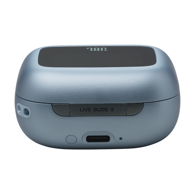 JBL Live Buds 3 - Blue - True wireless Noise Cancelling bud-type earbuds - Detailshot 5 image number null